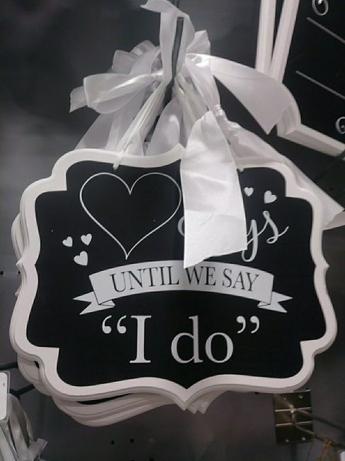 Wedding sign decor