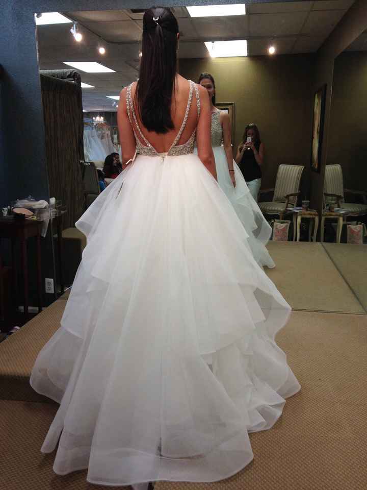 1st dress fitting (Hayley Paige/Dori dress) & didn't have a meltdown