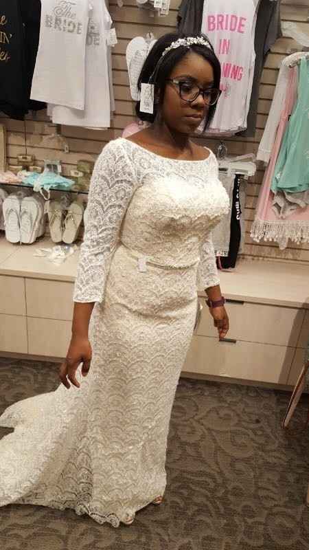 First Day Trying on Dresses!