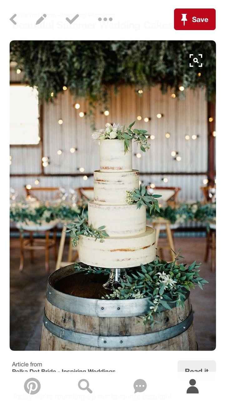 Deposit down for wedding cake !!