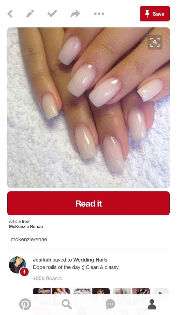 Nails for the big day!
