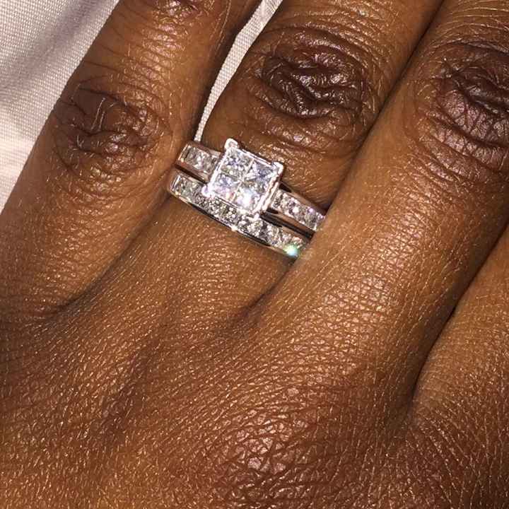 Show me the wedding bands....