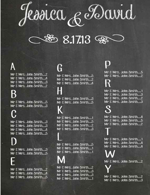Table Assignment... Do I also need Name cards?
