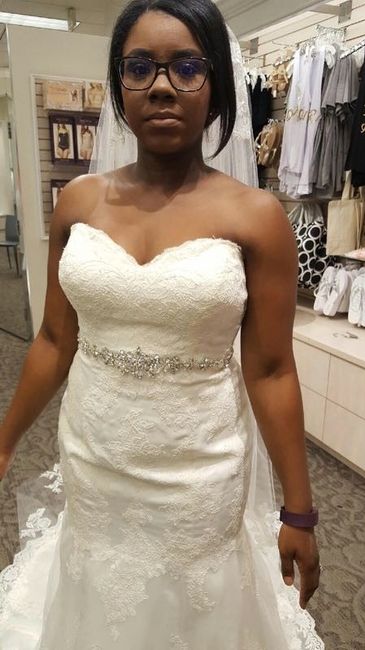First Day Trying on Dresses!