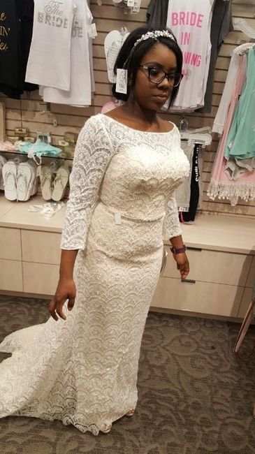 First Day Trying on Dresses!