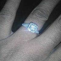 Alright ladies! Let's see those gorgeous rings...