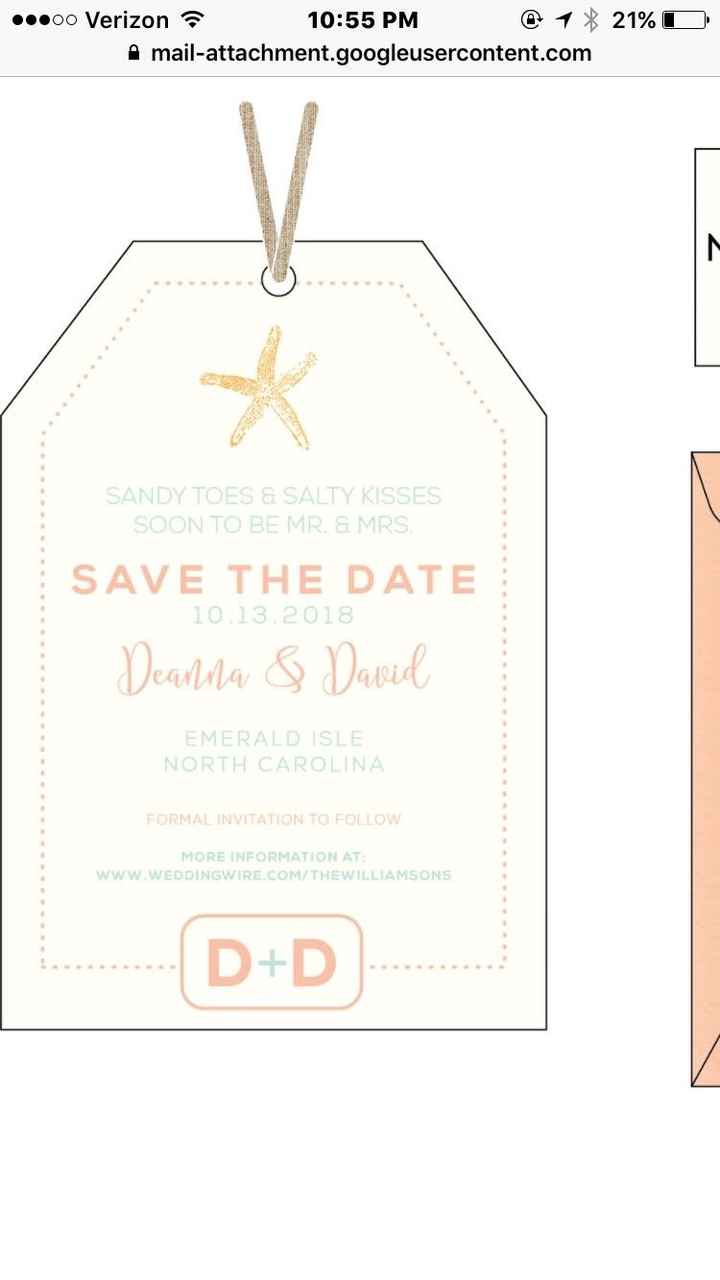 STDs/Invitations: Show them off!