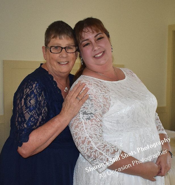 getting ready with mom 