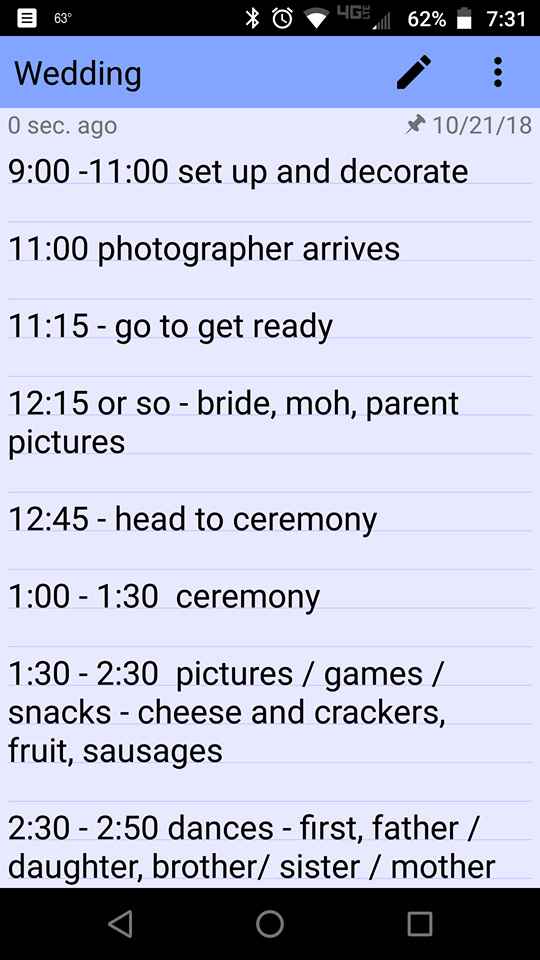 schedule 1