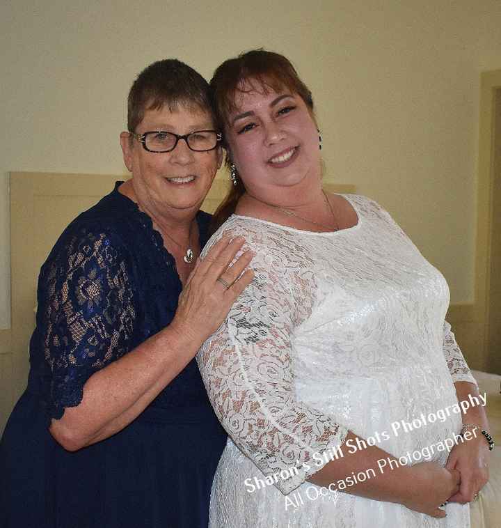 getting ready with mom 