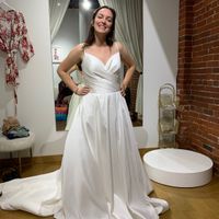 Did you end up with a complete different dress than planned? - 1