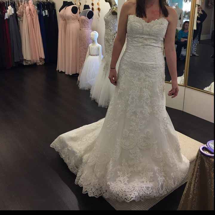 Let's see your lace wedding dresses!