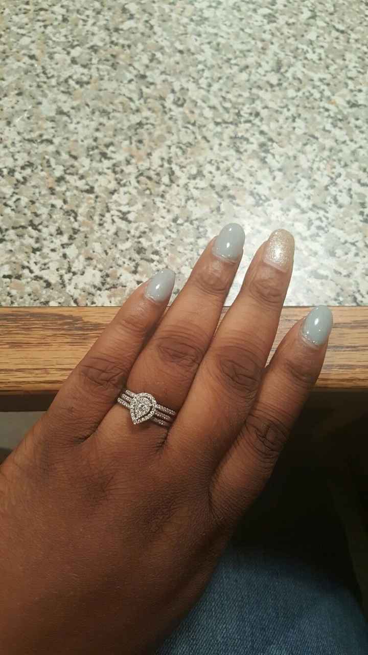 Engagement ring/wedding ring