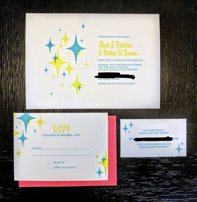 My invites are done!!!