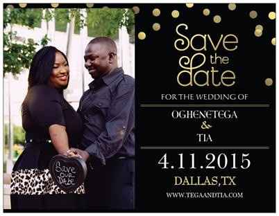 Save the dates came today!! Show me yours!