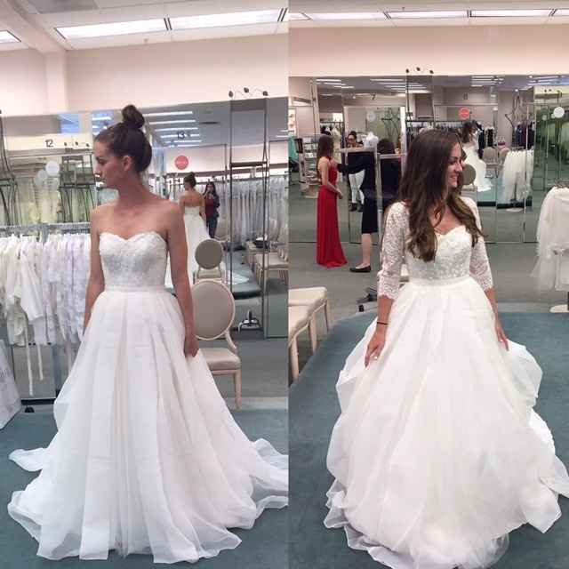 3/4 Sleeves or Strapless?