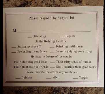 Show me your invitations!