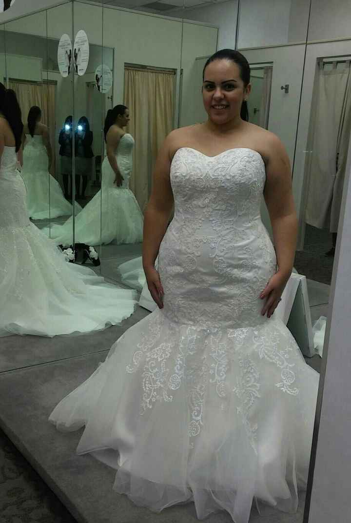 Picked up dress from alterations!!!