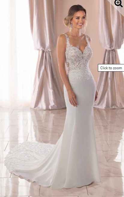 Bodice lace is delicate