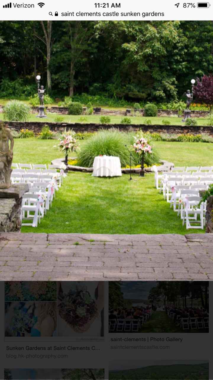 Indoor or outdoor wedding? - 1