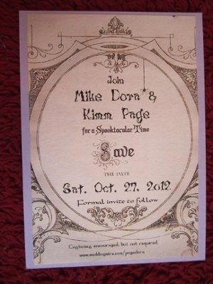 Can I see your Save the dates?