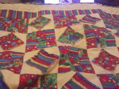 BR DIY - MY Very First Baby Quilt - PICS