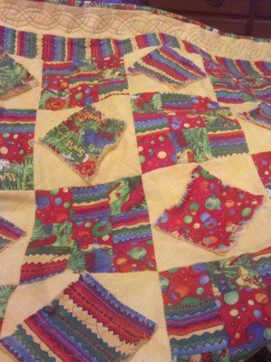 BR DIY - MY Very First Baby Quilt - PICS