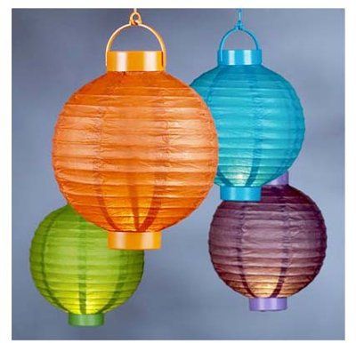 Paper Lanterns Pretty Spring Colors at World Market