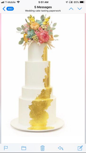 Cake pricing and size. 4