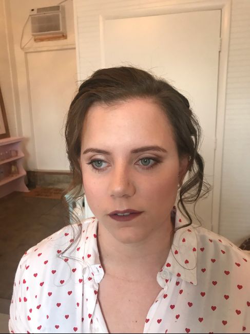 Hair and makeup trial - 3