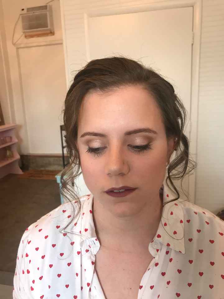 Hair and makeup trial - 2