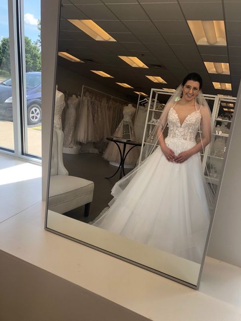 Help! i chose to add sparkle tulle to my dress, but now I’m not sure sure! - 1