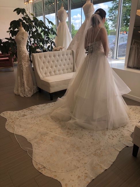 Help! i chose to add sparkle tulle to my dress, but now I’m not sure sure! - 2