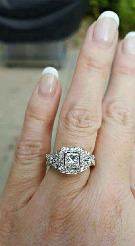 Let's see those beautiful rings lady's!