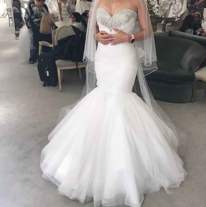 I said YES to the dress!!!  :)