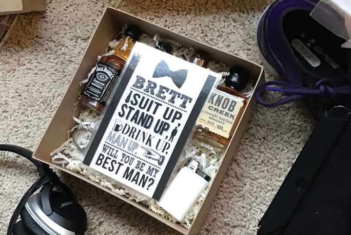 Groomsmen proposal