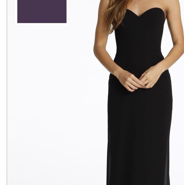 Bridesmaid dresses.