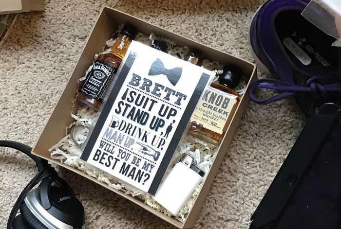 Groomsmen proposal