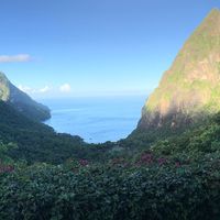 View from our room at Ladera