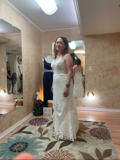 Sad after first dress fitting? Normal? 5