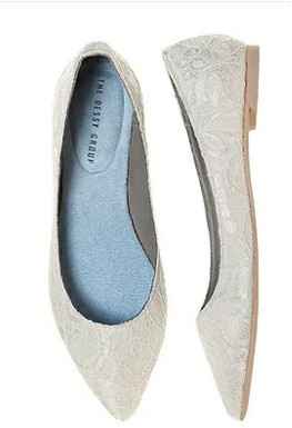 Flat Bridal Shoes