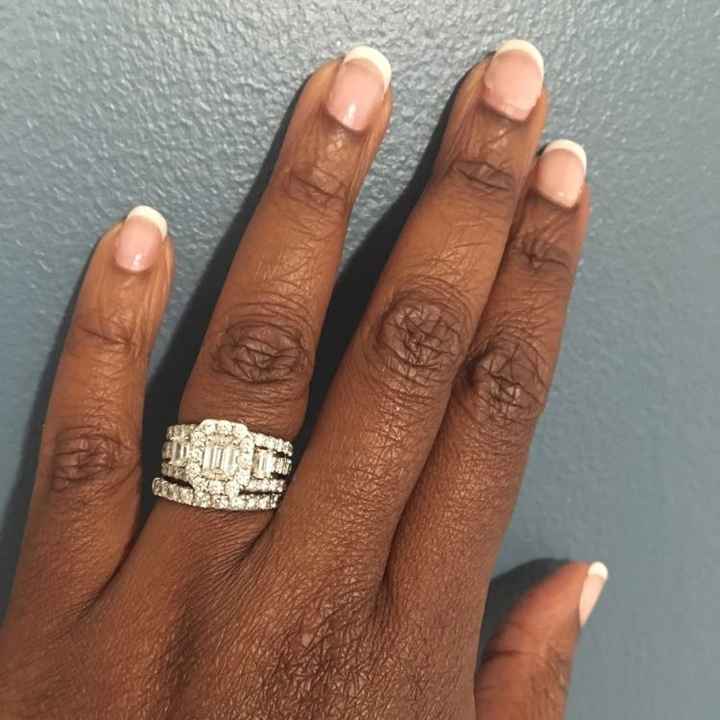 Let's see those rings!