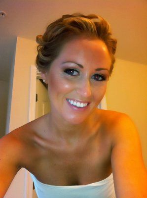 My wavy up-do hair/make up trial! :)