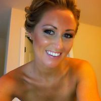 My wavy up-do hair/make up trial! :)