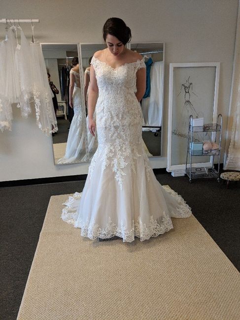 Does your wedding dress have lace, beading, or both? 10