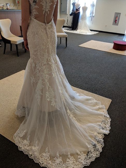 Does your wedding dress have lace, beading, or both? 11
