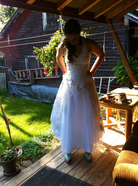 Show me your dress!