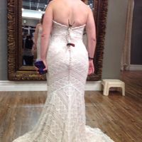 Show me your wedding dresses, and tell me where they are from,and the cost? :)