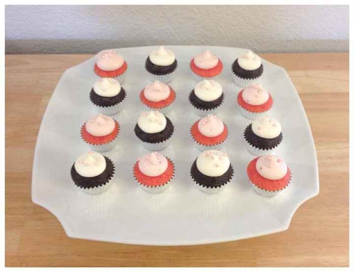 think I decided on a cupcakes I want the question is how many ?