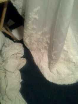 any one  buy a dress and transform it in to a veil??